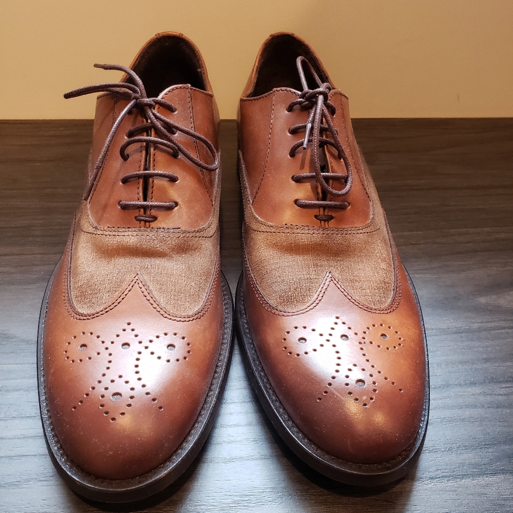 NWOT Bruno Magli Mens Lace up Shoes